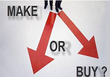 MAKE VERSUS BUY: “FEEDING THE BEAST” VERSUS LONG-TERM COMPETITIVE ADVANTAGE